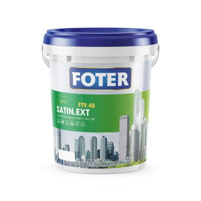 FOTER SATIN.EXT: Sơn bóng ngoại thất cao cấp - FT9.48 - 20Kg