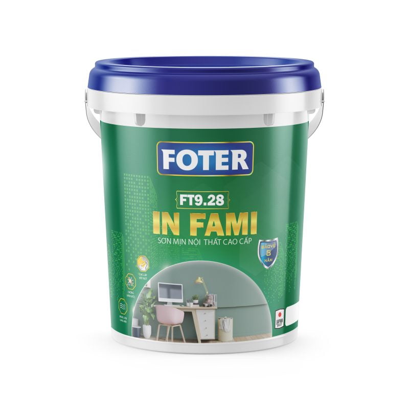 FOTER– IN FAMI: Sơn mịn nội thất cao cấp - FT9.28 - 23Kg