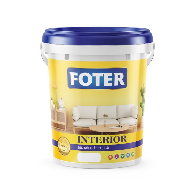 FOTER INTERIOR: Sơn nội thất cao cấp - FT9.1 - 23Kg