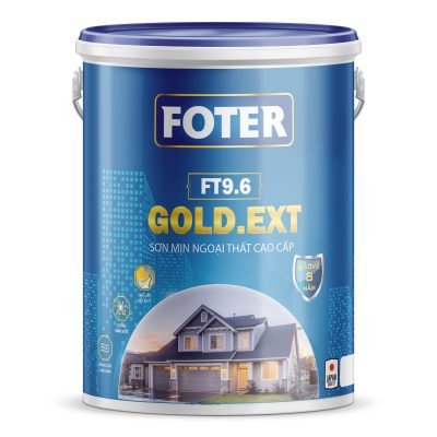 FOTER GOLD.EXT: Sơn mịn ngoại thất cao cấp - FT9.6 - 6Kg