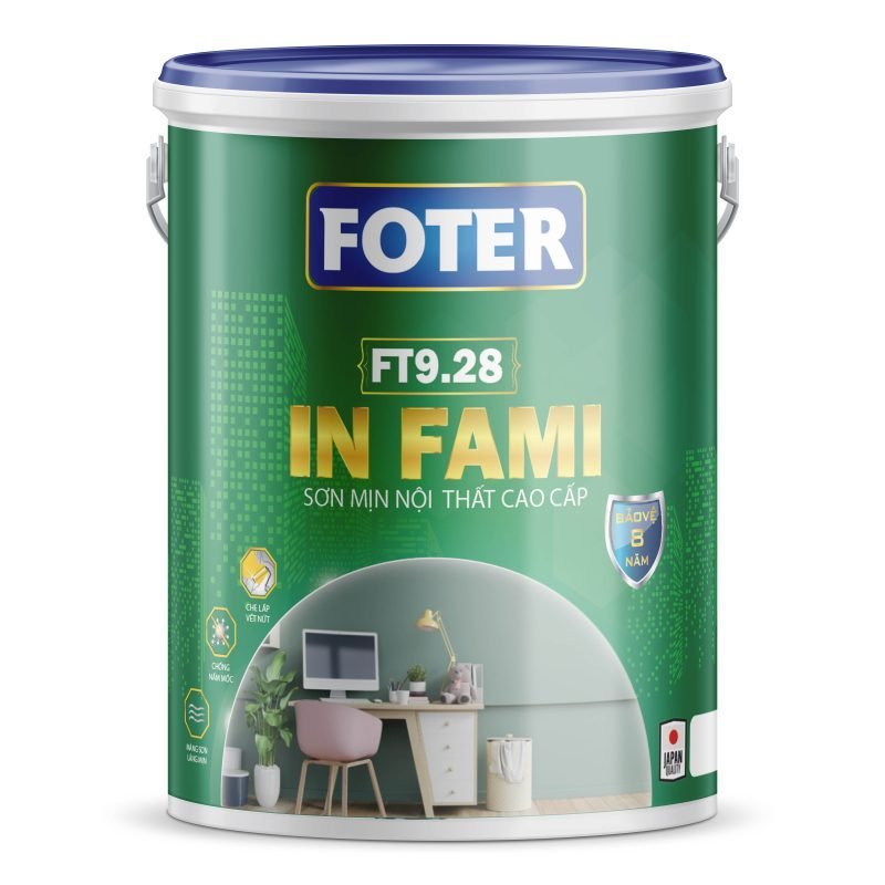 FOTER-IN FAMI: Sơn mịn nội thất cao cấp - FT9.28 - 6Kg