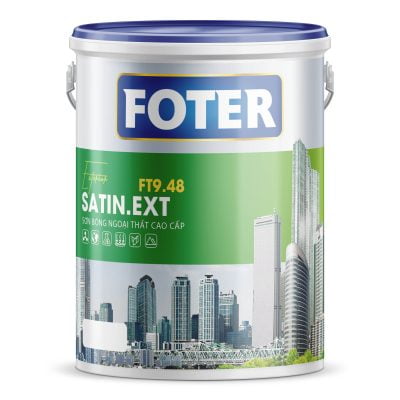 FOTER SATIN.EXT: Sơn bóng ngoại thất cao cấp - FT9.48 -5Kg