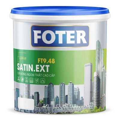 FOTER SATIN.EXT: Sơn bóng ngoại thất cao cấp - FT9.48 -1KG