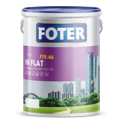 FOTER IN FLAT: Sơn bóng nội thất cao cấp - FT9.46 - 5Kg