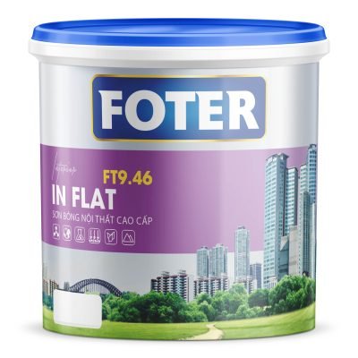 FOTER IN FLAT: Sơn bóng nội thất cao cấp - FT9.46 - 1KG