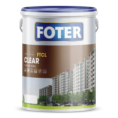 FOTER CLEAR: Sơn phủ bóng - FTCL - 5Kg